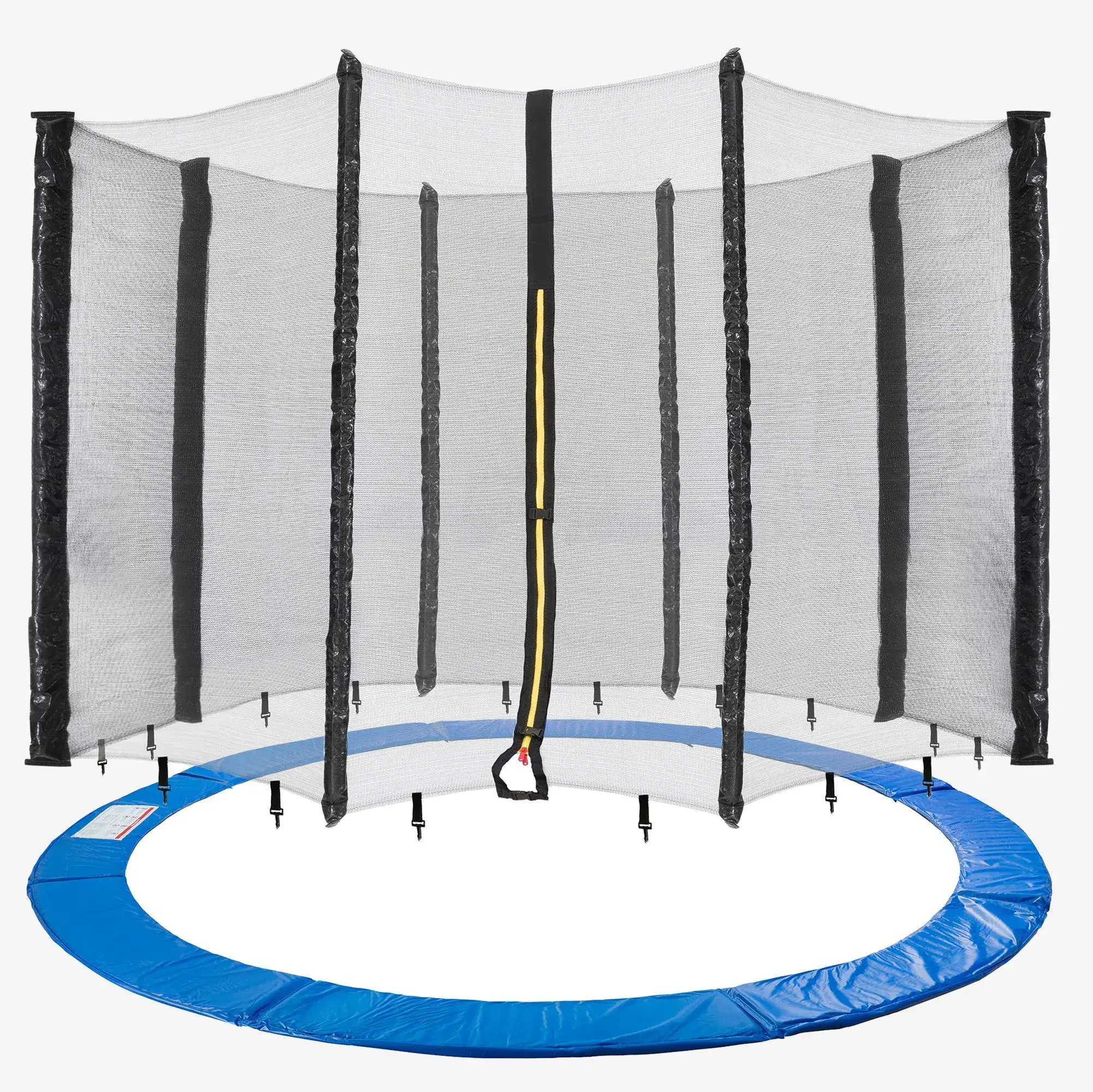 Trampolin Randabdeckung + Netz 305 cm 8 Stangen